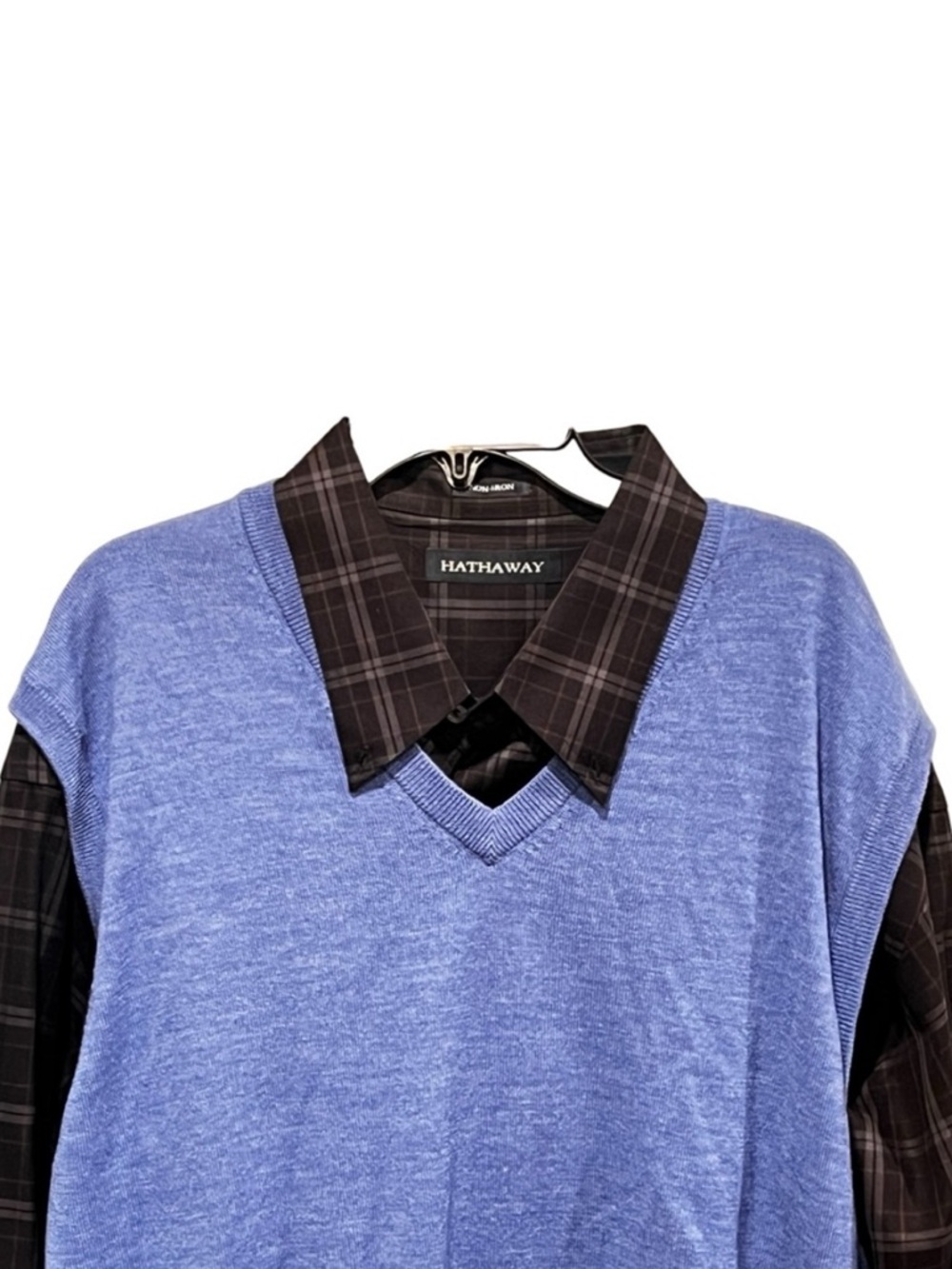 BROOKS BROTHERS Merino Wool V-Neck Sweater Vest - Picture 13 of 13